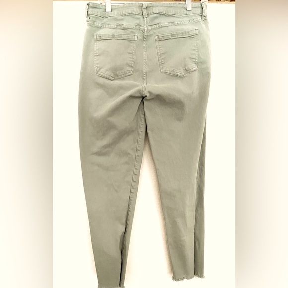 KUT from the Kloth Straight Leg Olive Jeans - Picture 3 of 10